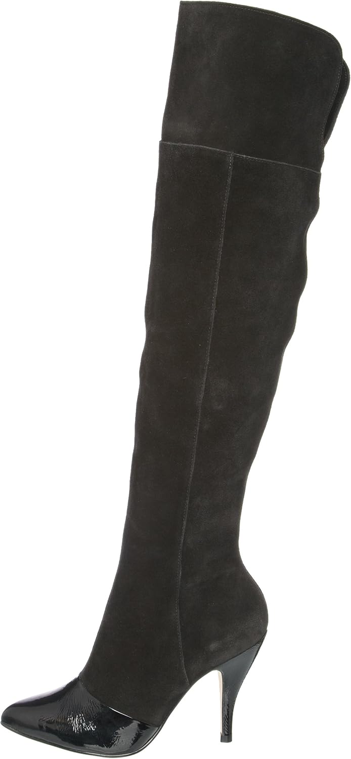 dune pixie d boots burgundy