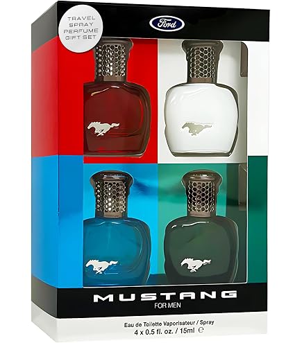 Amazon.com : Mustang Black by Mustang, 3 Piece Gift Set for Men