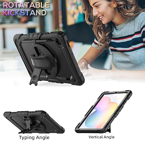 BLOSOMEET Case for Samsung Galaxy Tab S6 Lite 2024/2022/2020