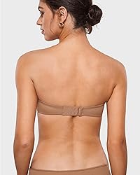 INLYRIC Women's Sheer Strapless Bras Mesh Sexy