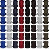Winter Neck Warmers Fleece Neck Gaiter Face Mask Set Windproof Balaclava Scarf for Homeless Skiing Cycling Running, 8 Colors