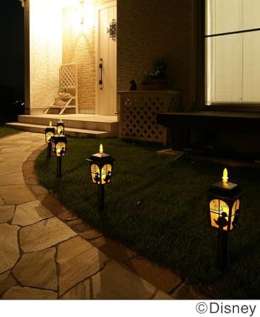 Amazon タカショー Takasho ディズニーソーラーライトシルエットストーリーミッキーマウス ミニーマウス パスライト