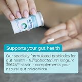 PrecisionBiotics Alflorex Original Daily Gut Health Probiotics 60 Capsules view 5