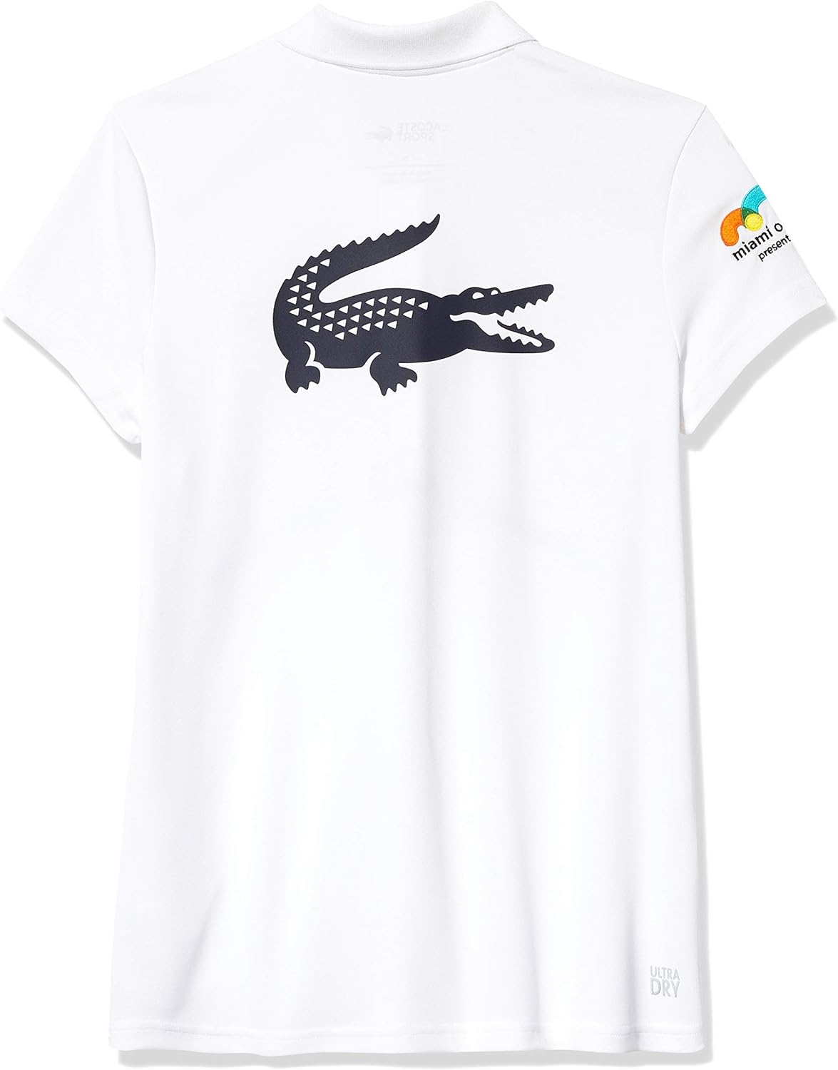 Lacoste Women's Sport Miami Open Graphic Ultra Dry Polo Shirt: Clothing