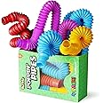 BunMo Pop Tubes Sensory Toys, Fine Motor Skills Stocking Stuffers Toddler Toys, Fidget Toys for Sensory Kids and Stocking Stu