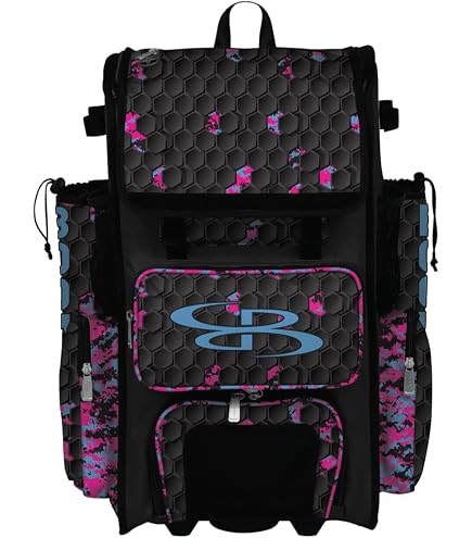Amazon.com : Boombah Rolling Superpack Baseball/Softball Gear Bag
