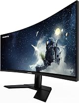Gigabyte G34WQCP 34 inch Curved Gaming Monitor 3440x1440 180Hz 1ms view 2