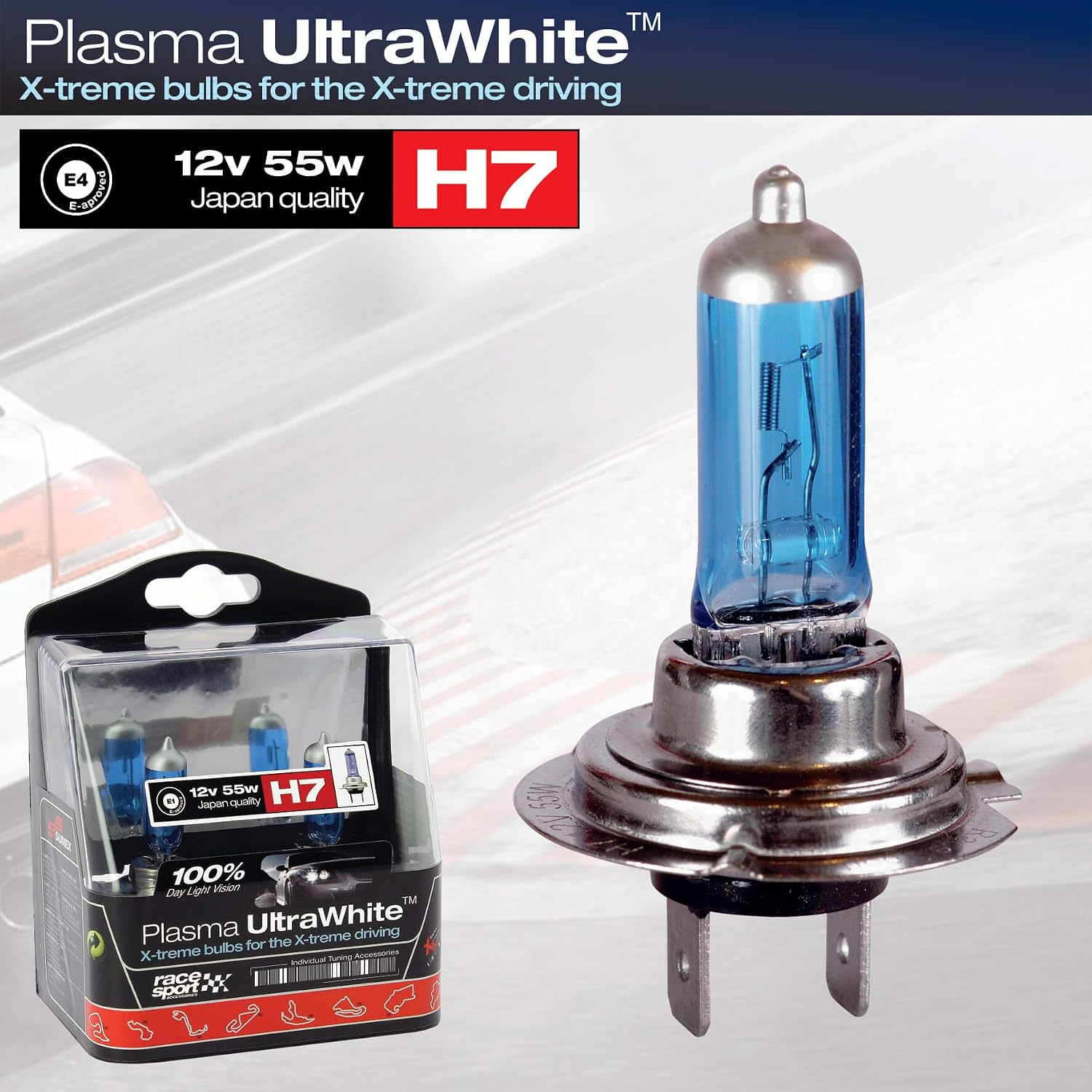SUMEX PLASMH7 Bulbs H7 Plasma Super White, Silver - Image 4