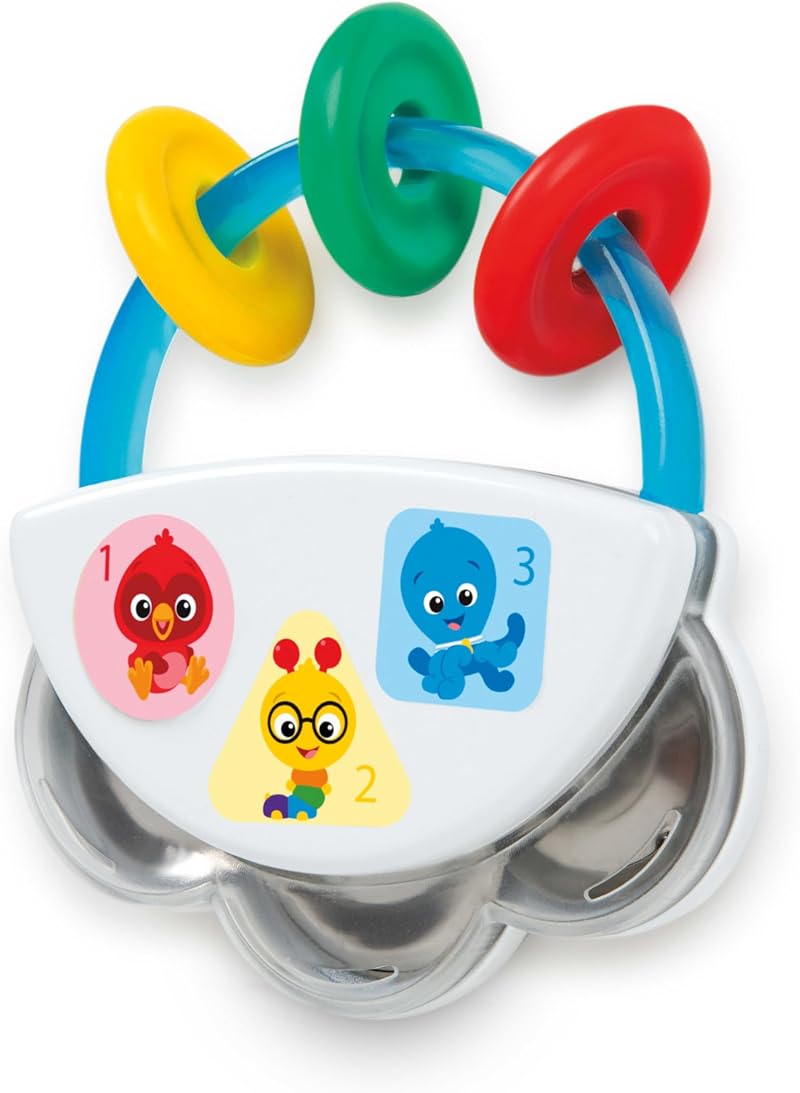 Baby Einstein Tiny Tambourine Musical Toy and Rattle Brand New