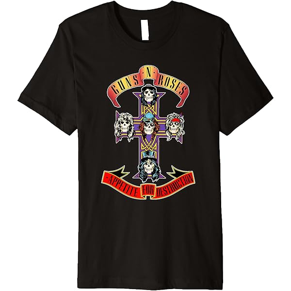 ミュージシャン Guns N' Roses 2025 Grey Skulls T-Shirt ミュージシャン Guns N' Roses 2025 Grey Skulls T-Shirt Guns N