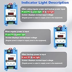 Dual Power Automatic Transfer Switch, 8A DC 5-40V