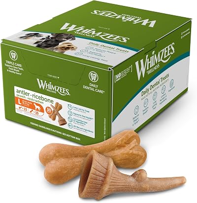 WHIMZEES Variety Box Occupy L 30 Pieces Mixed Shapes Grain Free