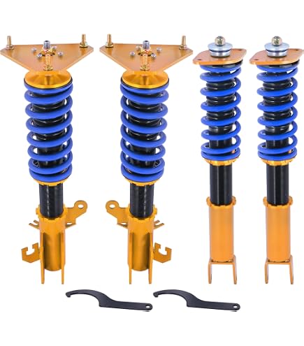 Amazon.com: maXpeedingrods Coilovers for Nissan 300ZX Z32 1990