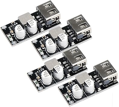 Amazon.com: USB Buck Converter, DROK 4pcs DC-DC Step Down Module 6-32V
