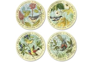 Colorful Images Botanical Brights Return Address Mailing Labels, Personalize with Name & Addresses, Set of 144 Self Adhesive,