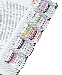 Mr. Pen- Bible Tabs, 120 pcs, Floral
