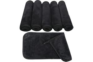 Sunland Microfiber Makeup Remover Cloth Absorbent Facial Cloths Fast Drying Washcloth Reusable Cleansing Cloths 8 inch x 16 i