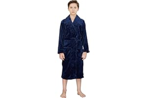 WORW Big Boys Solid Robes Bathrobe Robes