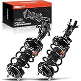 A-Premium Complete Struts Coil Springs Assembly Compatible with Honda Civic 2013 2014 20105 L4 1.5L 1.8L Front Driver and Pas