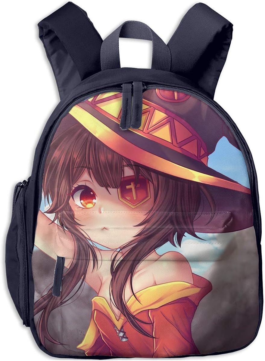 anime boy with backpack