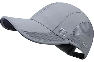 GADIEMKENSD Quick Dry Run Hat Cooling Breathable Mesh