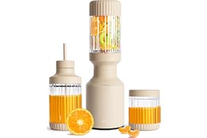 The Beast Mini Blender Plus | Mini Countertop Kitchen Blender | Blend Smoothies and Shakes, Dressings, Sauces, Dips | Extra V