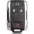 Key Fob Replacement For Chevrolet Silverado GMC Sierra - 4 Button Remote 434MHz