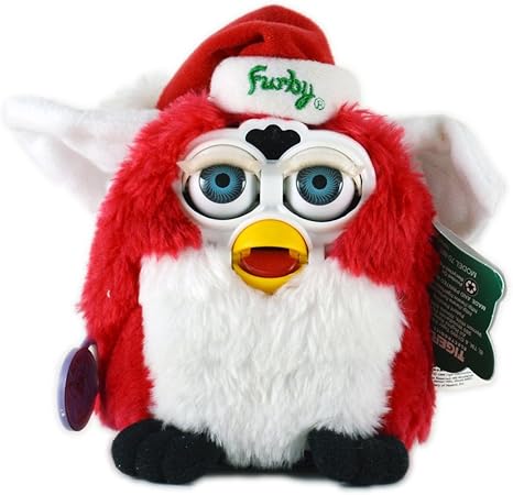 Amazon ファービー なかよし クリスマス 限定版 赤 白 日本語版 電動ロボット おもちゃ