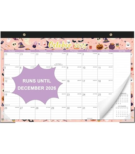 Calendario Escritorio House Of Doolittle 2025 - 18.5x13 Pulgadas, Enero-diciembre, Ecológico
