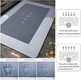 Bingobang 2 PCS Absorbent Bath Mat Set Non Slip Diatom Mud 45x75 cm 45x60 cm view 3