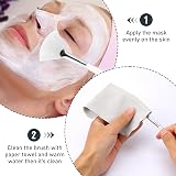 Mozeat Lens 6pcs Face Mask Brush Set Soft Nylon Fan Applicators view 5
