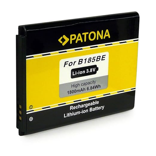 PATONA Akku EB-B185BE für Samsung Galaxy Core i8260 Galaxy Core DuoS i8262 Galaxy Core Plus SM-G350