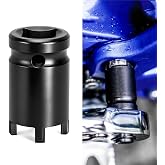 JFG RACING Electric Dirt Bike Lock Nut Removal Tool for Surron LBX/X160 260 | Socket removal tool 4-pin spanner socket wrench,for Surron Light Bee X,for Surron Light S,for X160,for X260,black