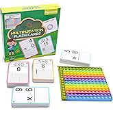 Ogioxam Multiplication Flash Cards 3rd Grade Math Flash Cards 2nd Grade, Fun Math Games for Kids 8-12, Homeschool Math Manipulatives