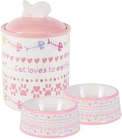 ceramic dog food storage