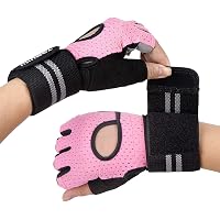 Guanti Sollevamento Pesi Full Finger YNR Fitness: Presa Totale, Polsino Zip E Ventilazione Per Palestra E Bodybuilding