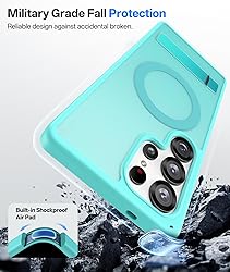 SIXBOX for Samsung Galaxy S25 Ultra Case with Stand