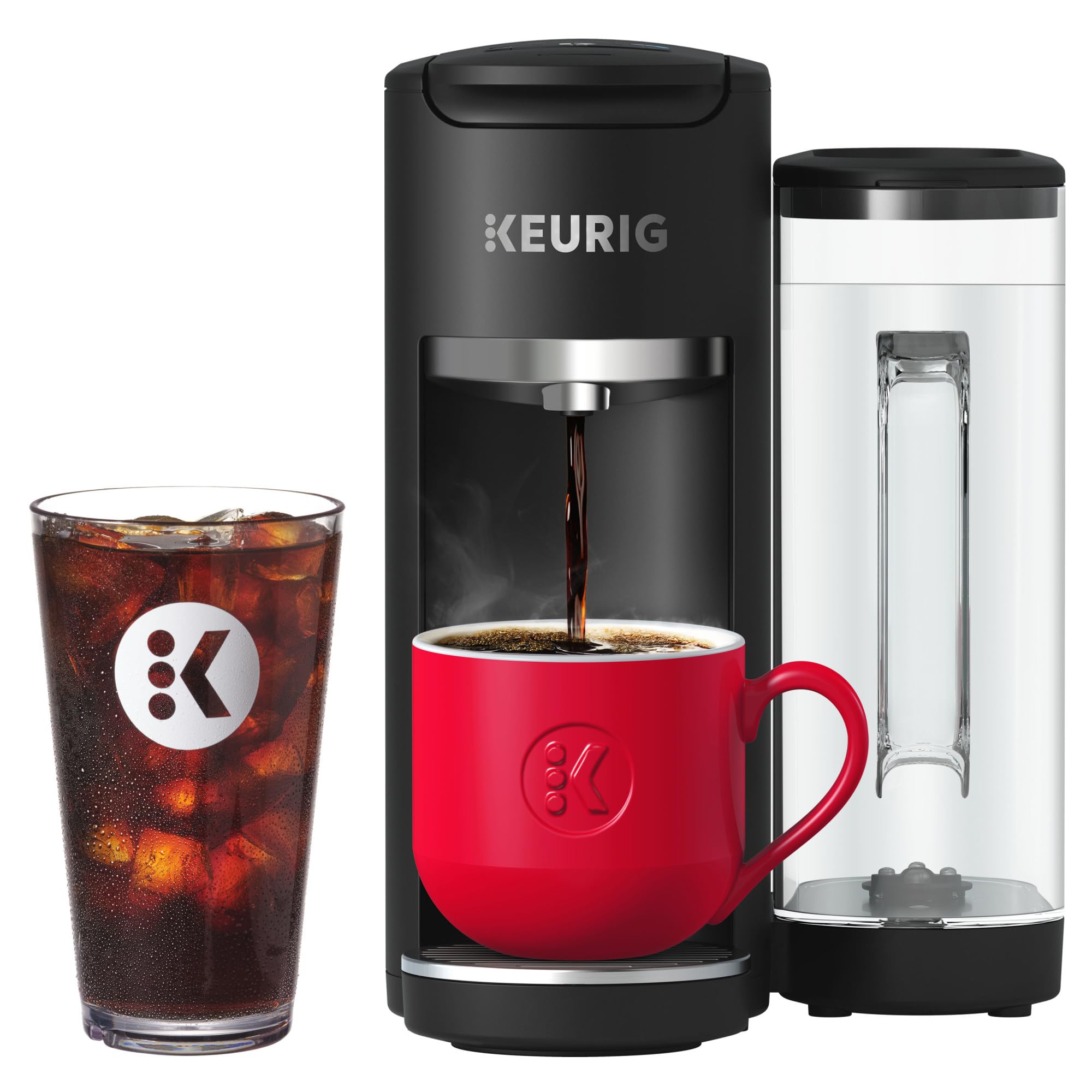 Keurig K-Supreme Gen 2, Hot and Iced Single Serve Coffee Maker, Black | MultiStream Technology for Full Flavor, Customizable