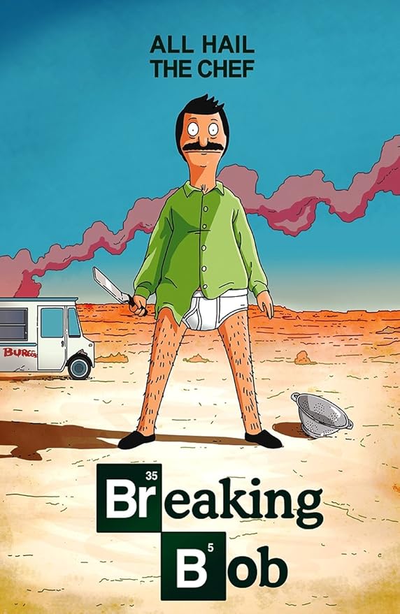 Amazon Com Innerwallz Bob S Burgers Breaking Bob Tv Show Art