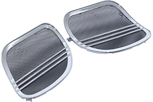 XMMT Chrome Tri-Line Speaker Grills Cover Trim for Harley Road Glide 2015-2023