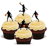 Michael Jordan Basketball 24 Personalised Edible Cupcake Toppers