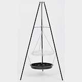 Hi-Gear Tripod BBQ Charcoal Grill for Camping & Outdoor Cooking view 2