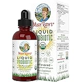 Liquid Probiotics for Women, Men & Kids by MaryRuth's, Vegan, Organic, Plant-Based & Non-GMO, Unflavored with Acidophilus, 4 