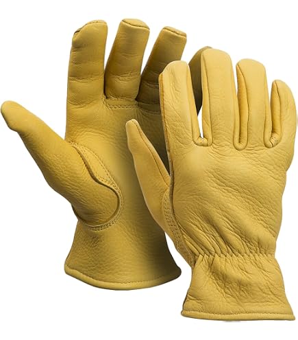 buffalo gold handschuhe AMERICAN FUR Premium Leather Gloves,Unlined Work Gloves (Brown/Cognac) (Small) Tools & Home Improvement Legendary toughness for legendary College Baseball Porsche eBike Sport 2025 Color:Caribbean Blue