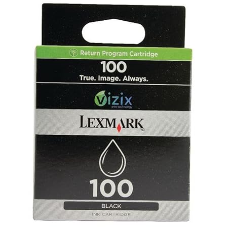 Lexmark 14N0820E 100 Tintenpatronen Rückgabe, 170 Seiten, schwarz