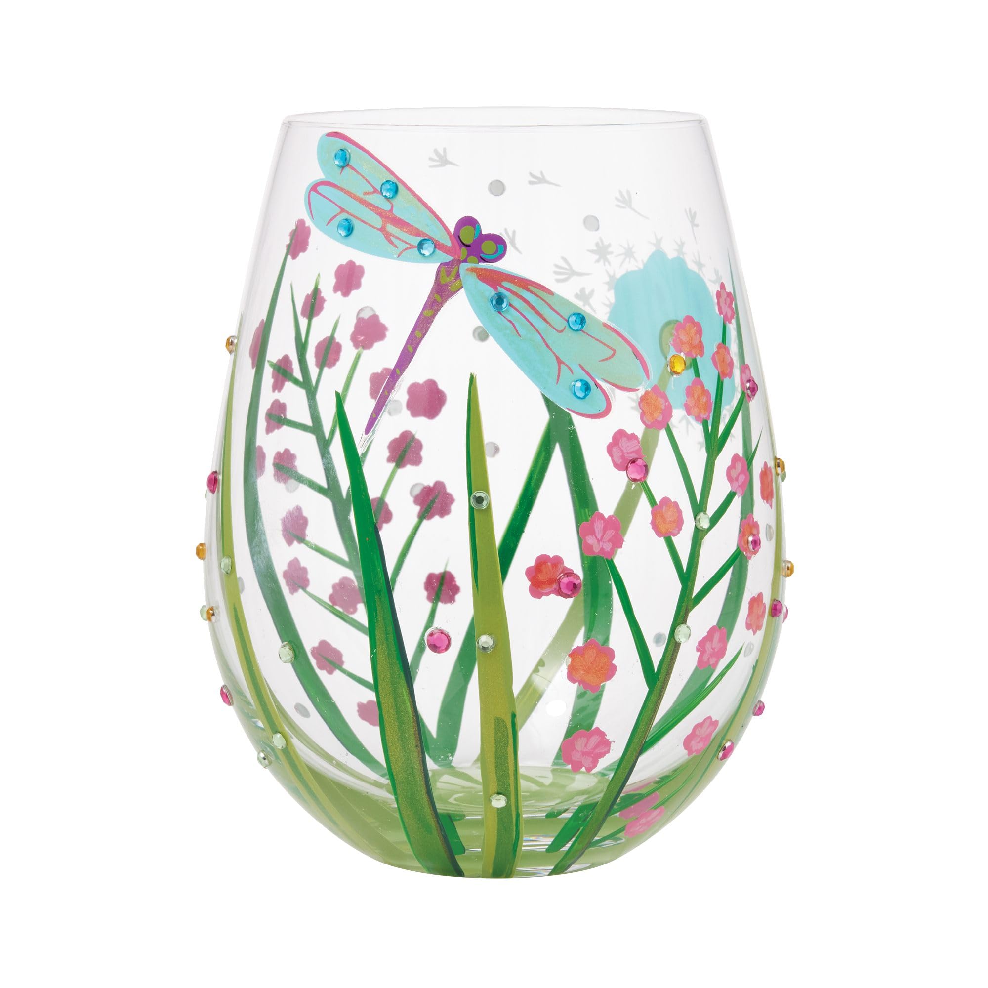 Lolita Dragonfly Stemless Glass