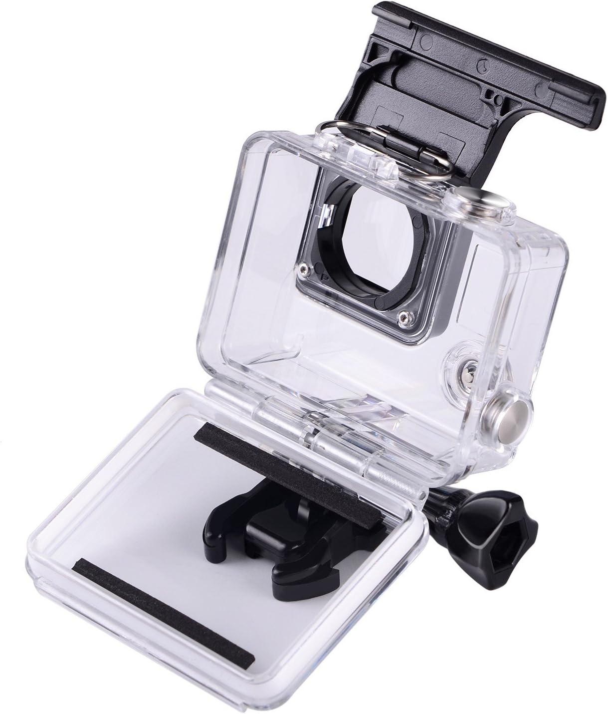 Suptig Waterproof Case Protective Housing for GoPro Hero 4 Hero 3+ Hero 3 Camera For Underwater Use Water Resistant up to 147ft(45m) - Image 3