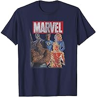 Amazon.com: Marvel Fantastic Four Group Shot Crystal Classic