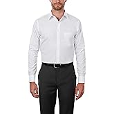 Van Heusen Men's Tall FIT Dress Shirts Poplin