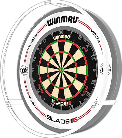 Winmau Plasma Dartboard Light Ice White 360° LED Surround Ring